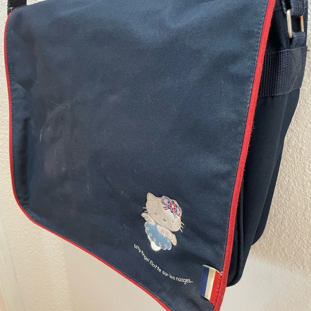 Hello Kitty Angel Navy and Red Laptop Bag
